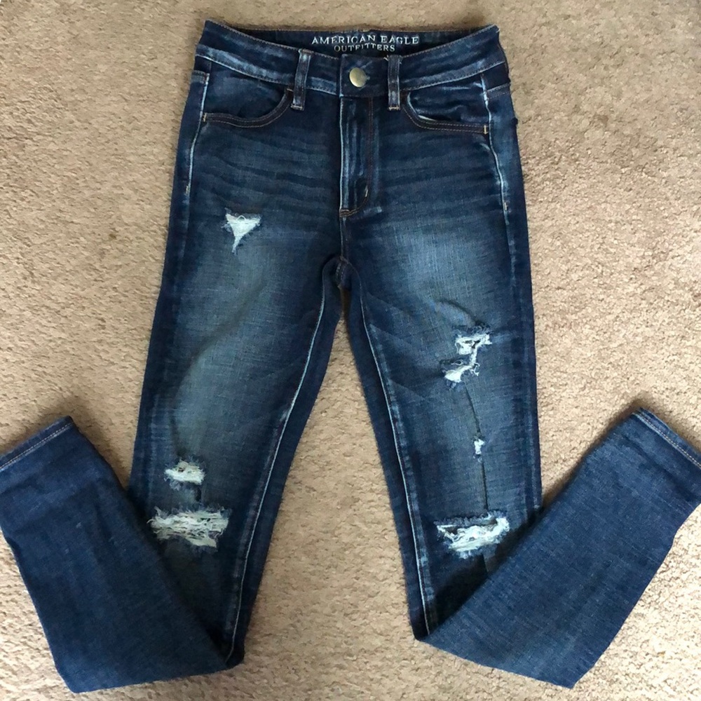 AEO Hi Rise Jeggings